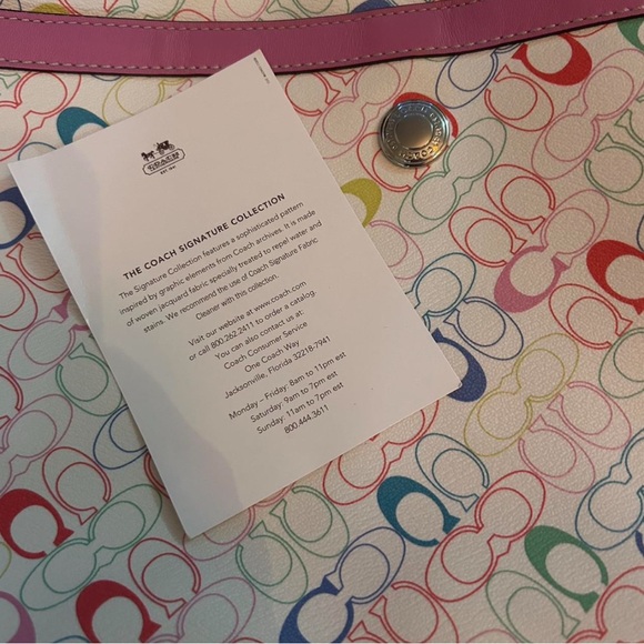 Stylish Pink and Multicolor Women's Bag - Picture 5 of 5